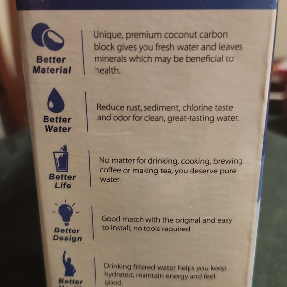 NIOB-  AQUA CREST- AQU-RF-9999 Box of 3 Aqua Crest Replacement Filter Cartridge. - Picture 7 of 9